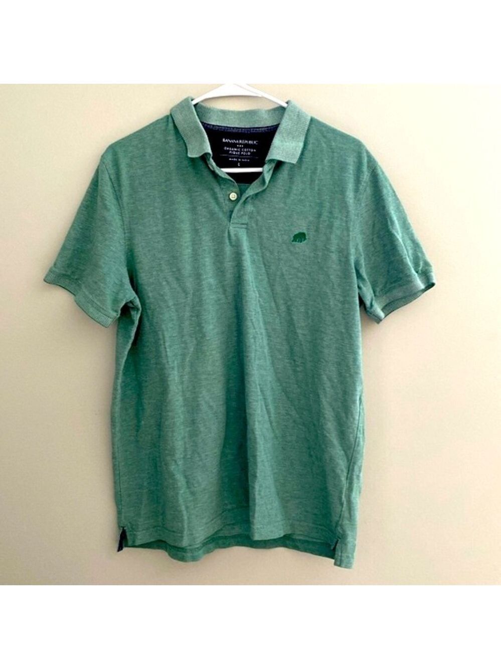Banana Republic green polo